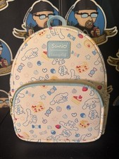 Cinnamoroll Loungefly Mini Backpack FYE Exclusive Sanrio Hello Kitty Sweets NWT