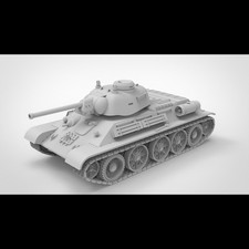 3D Printing 1/72 Soviet T-34/76 tanks Unpainted