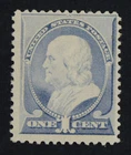 CKStamps: US Stamps Collection Scott#212 1c Franklin Mint LH OG