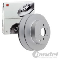 2X NK Bremsscheiben 308Mm BelÜFtet Hinten Passend FÜR Nissan Pathfinder | 312281