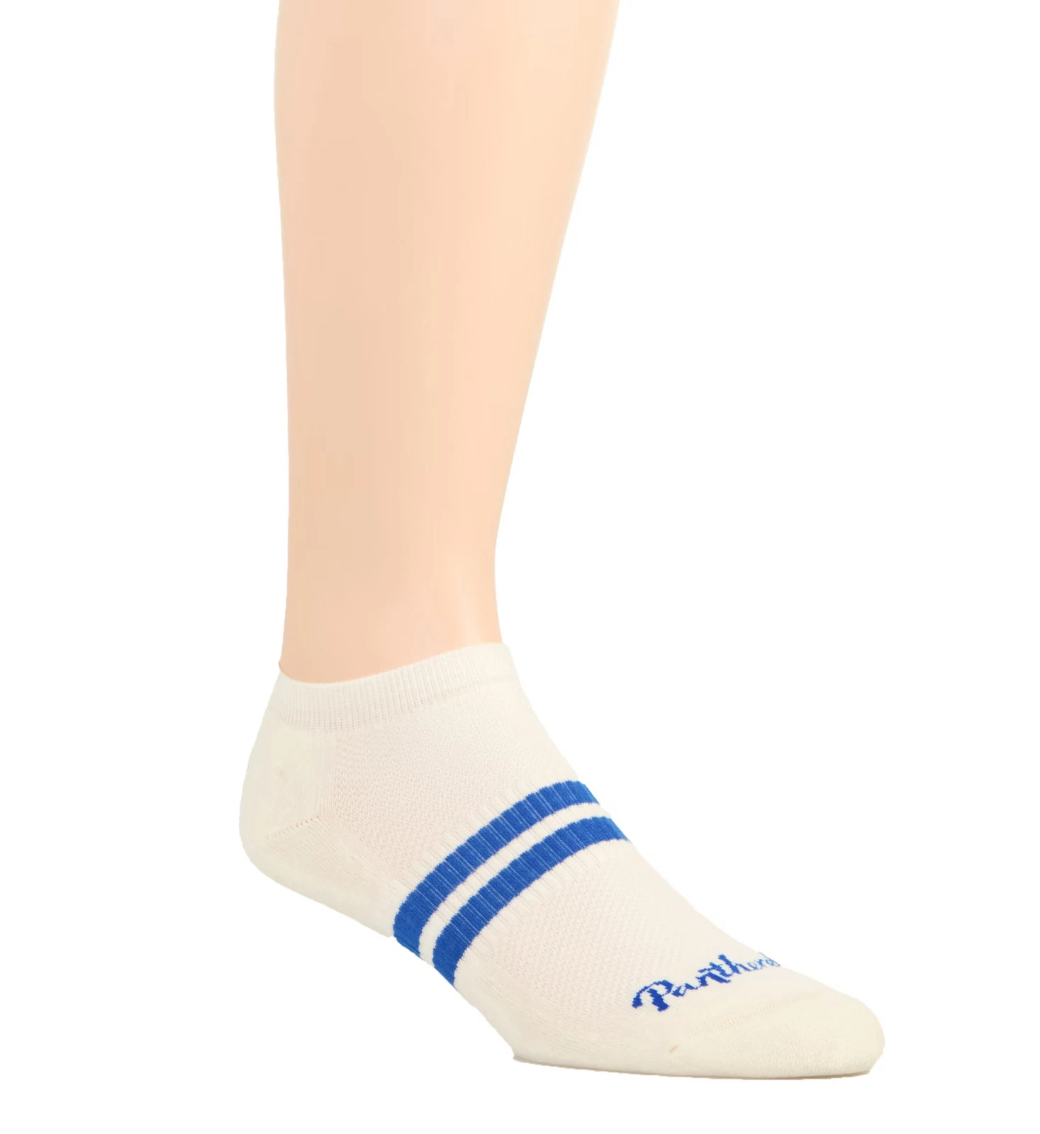 Pantherella 4000T Sprint Egyptian Cotton 2 Stripe Trainer Sock