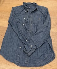 Polo Ralph Lauren big boys chambray sport shirt L 14-16 