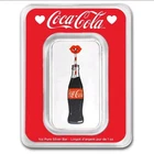 1oz .999 Silver Coca Cola Valentines Bar Colourised Sealed In Tep 2000 Mintage