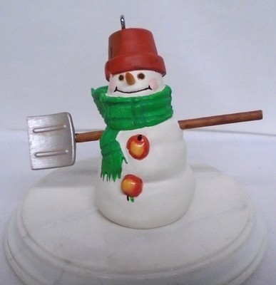 Hallmark Ornament The Snowmen of Mitford Max 2000 Jan Karon Snowman Used No Box