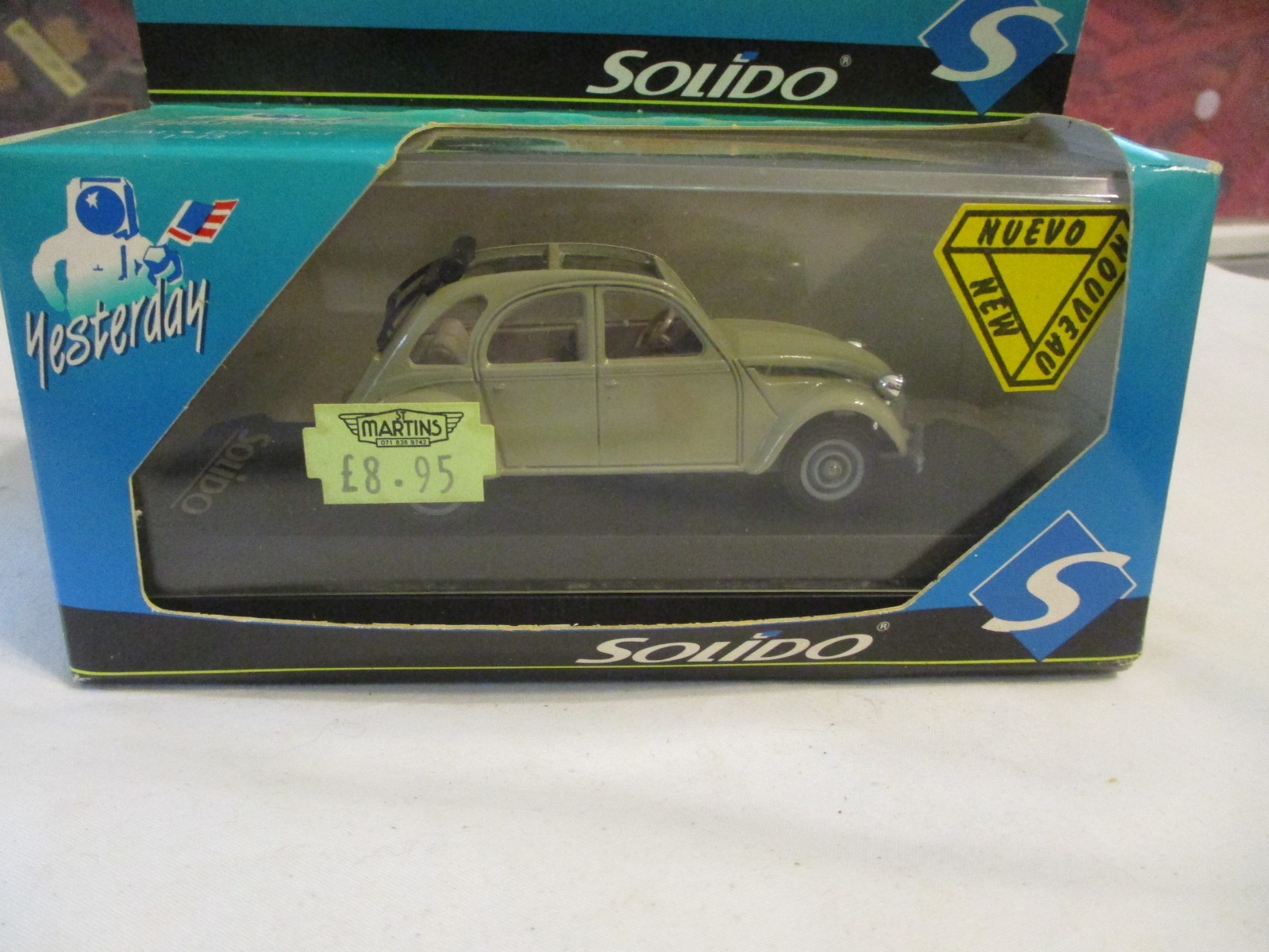 Solido Citroen 2 Cv 1979 Capote Open 1:43 1819