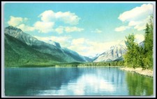 Postcard Lake Mcdonald Glacier National Park Montana Rockies   L67