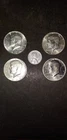 1964 Kennedy Half Dollar coin plus four Bonus Coins.