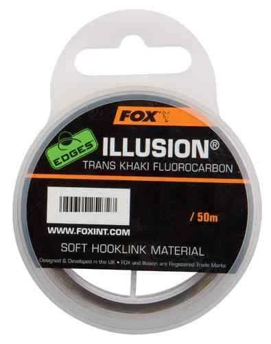 Fox Edges Illusion Soft Hooklink Material 50m Vorfach Vorfachmaterial - Bild 1 von 1
