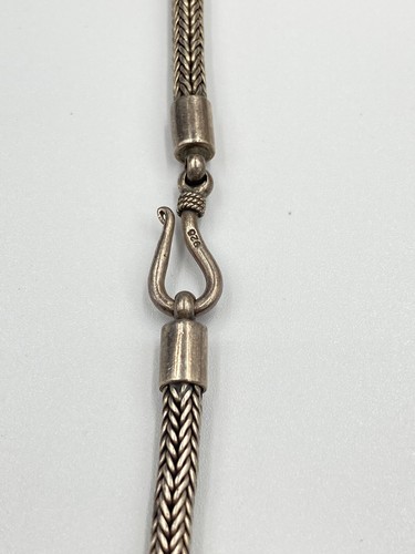 Silpada Sterling Silver Wheat Chain choker Necklace - Picture 8 of 11