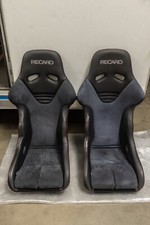 ASM RECARO CL RS-G Leather Alcantara Bucket Seats S2000 CIVIC RSX RX7 SUPRA GTR