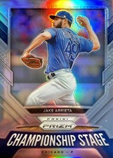 Jake Arrieta 2021 Panini Prizm Championship Stage Silver Prizm Parallel #CS10