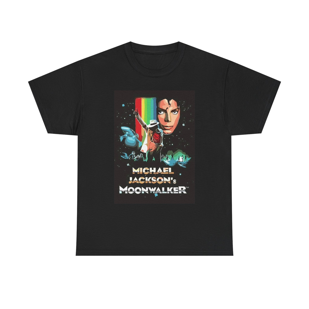 【レア】Michael Jackson Moonwalker Tシャツ　Mサイズ Moonwalker T Shirt Vintage Retro Michael Jackson Unisex Heavy