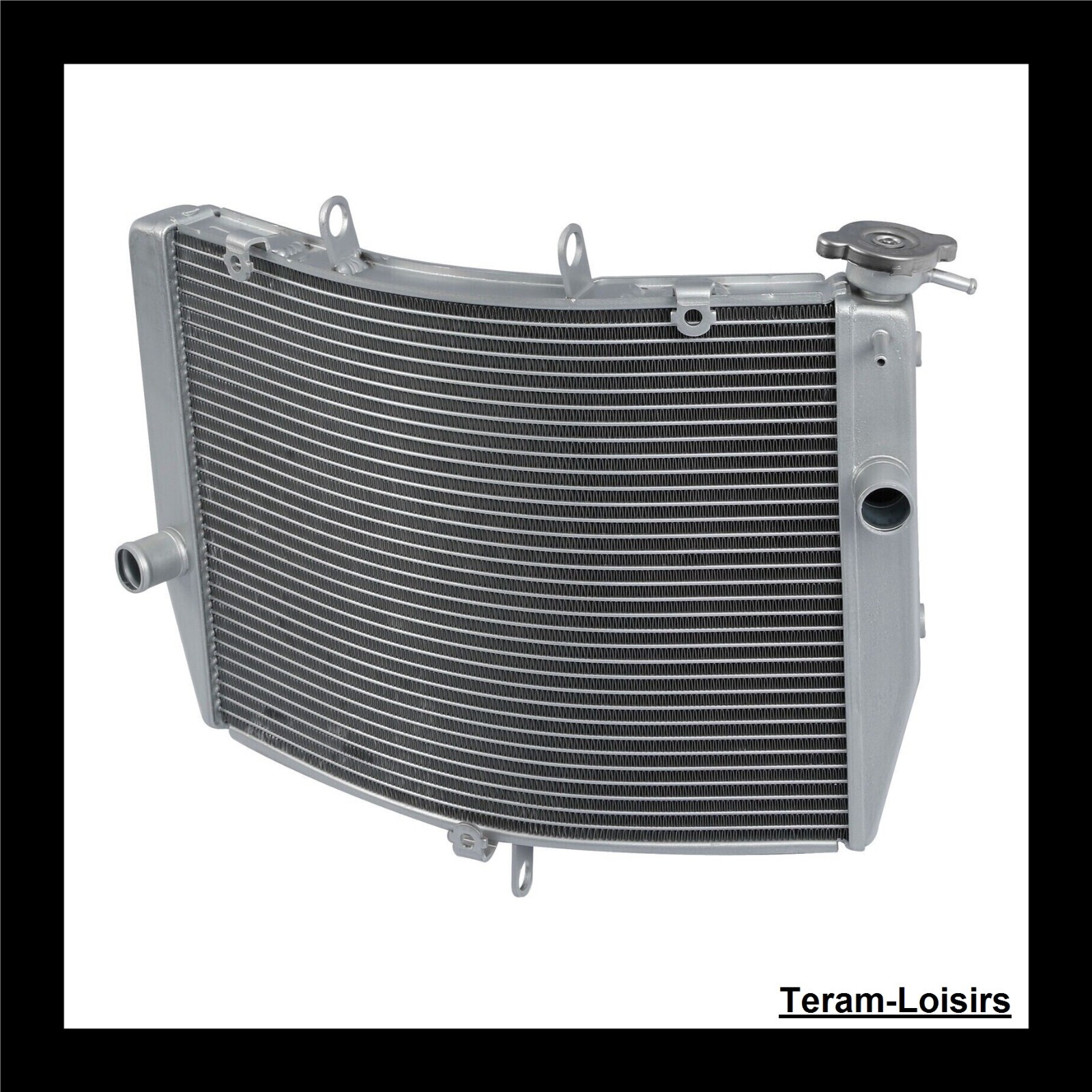 Radiateur moto de rechange pour remplacer l'origine sur Kawasaki ZX-6R