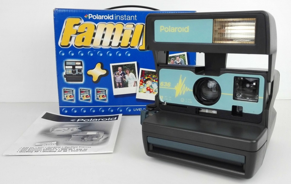 POLAROID 636 Family Pack Vintage Camera Rare