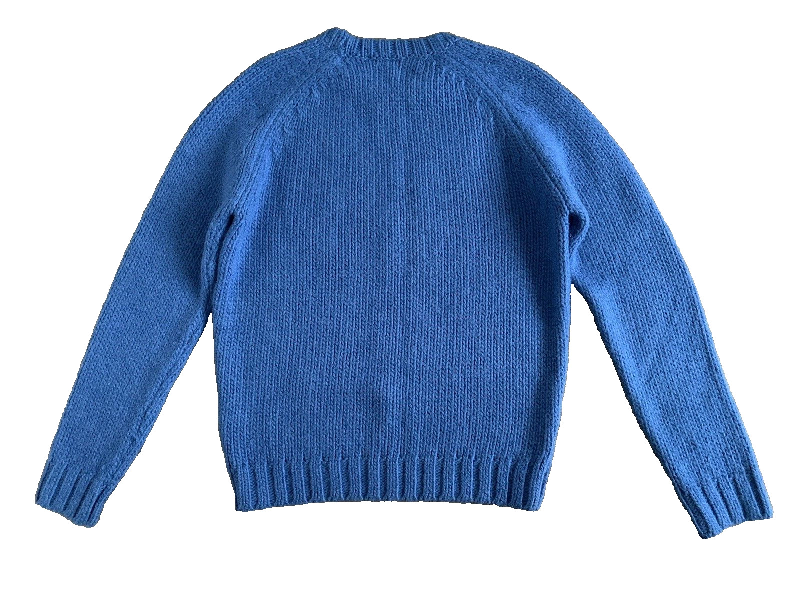 AMI PARIS Men's Blue Alpaca & Merino Wool Knit Jumper MEDIUM Perfect RARE Unisex image 2