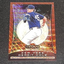2020 Panini Chronicles Titan Ruby Wave /199 Gerrit Cole #26