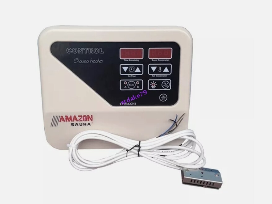 New CON4, Sauna oven controller Dry steam oven controller 3-9KW 220V 1Pcs