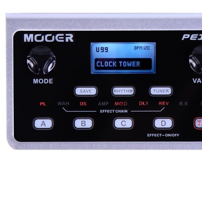 Lightweight PE100 Guitar Multi Effects Pedal - Perfect for Musicians on the Go