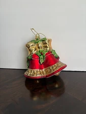 RAZ Imports Bell Ornament, 4.5-inch Height, Glass