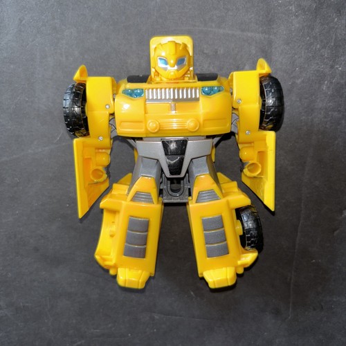 Transformers Playskool Heroes Rescue Bots Energize Bumblebee One Step Figure - 第 1/13 張圖片