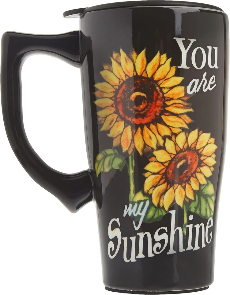 Spoontiques "You are my sunshine" Travel Mug, Black,Mugs - Image 2 of 2