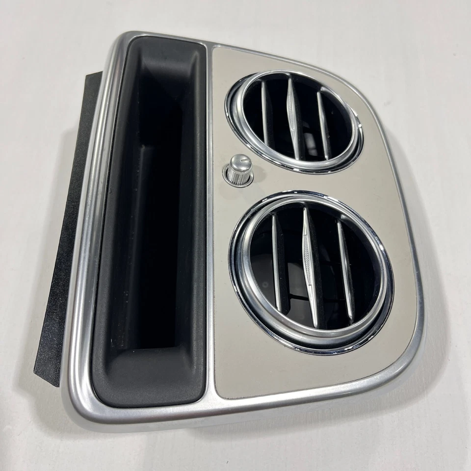 OEM MERCEDES BENZ S63 S65 AMG 14-20 CONSOLE BACK TRIM COVER PANEL & VENT GRILLE - Image 4 of 4