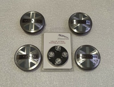 4X Orig Januar wheel Union   caps Naben Kappen T2R5513 + Valve caps C2D19598