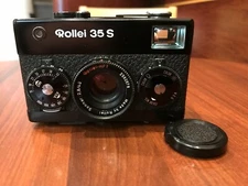 Meter Works 【N MINT】 Rollei 35 S BLACK Singapore HFT Sonnar 40mm f2.8 from JAPAN