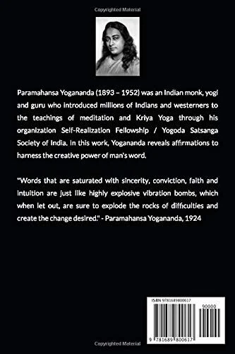 Scientific Healing Affirmations (Paperback Book) by Paramahansa Yogananda | NEW - Picture 3 of 3