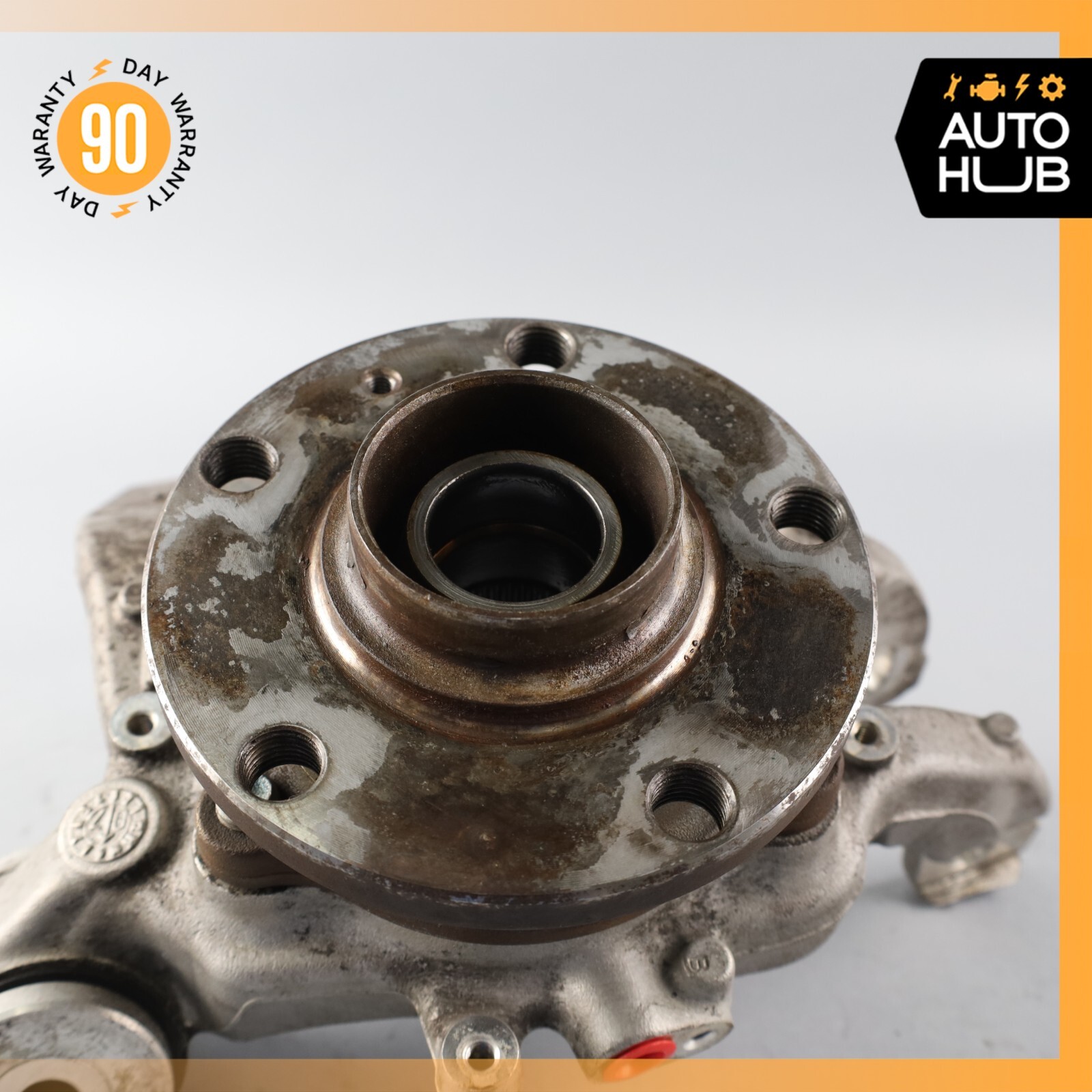 07-11 Bentley Continental GTC Rear Right Side Spindle Knuckle Hub OEM 63k