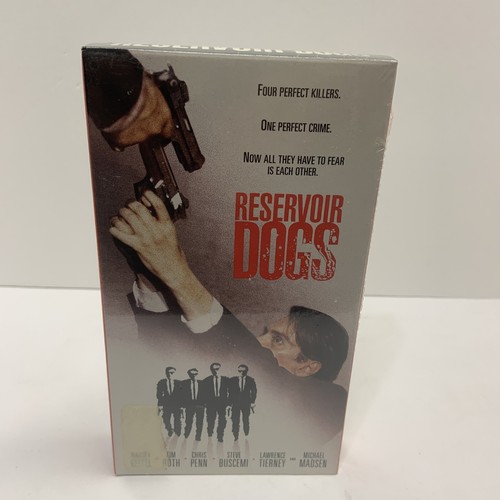 Reservoir Dogs - RARE VHS - ONE OWNER / NEW FACTORY SEALED -