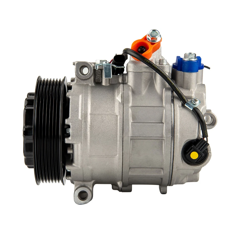 Compressor CA A/C com embreagem para Mercedes-Benz C230 C240 C250 C280 7SEU16C 97394 - Imagem 3 de 4