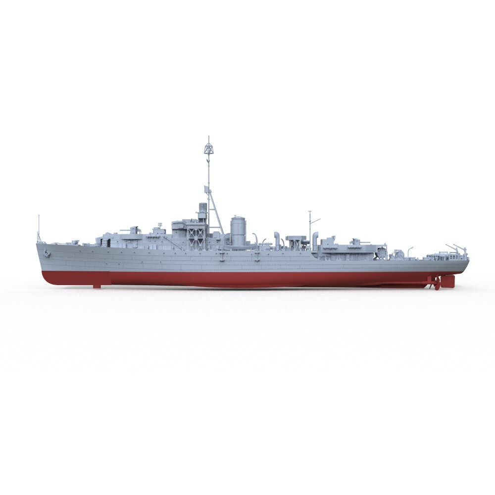 SSMODEL 1/700 Military Model Kit HMS River Class Spey K246 Frigate