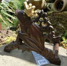 Gartenschlauchhalter Gusseisen Froschkönig Wandhalterung Schlauchhalter TG51
