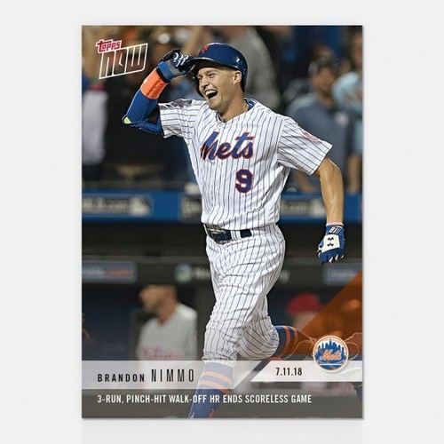 2018 Topps Now 445 Brandon Nimmo