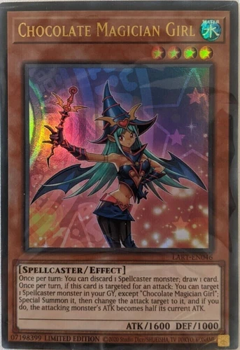 Chocolate Magician Girl Ultra Rare LART-EN046 Lost Art Promo Sealed YuGiOh TCG