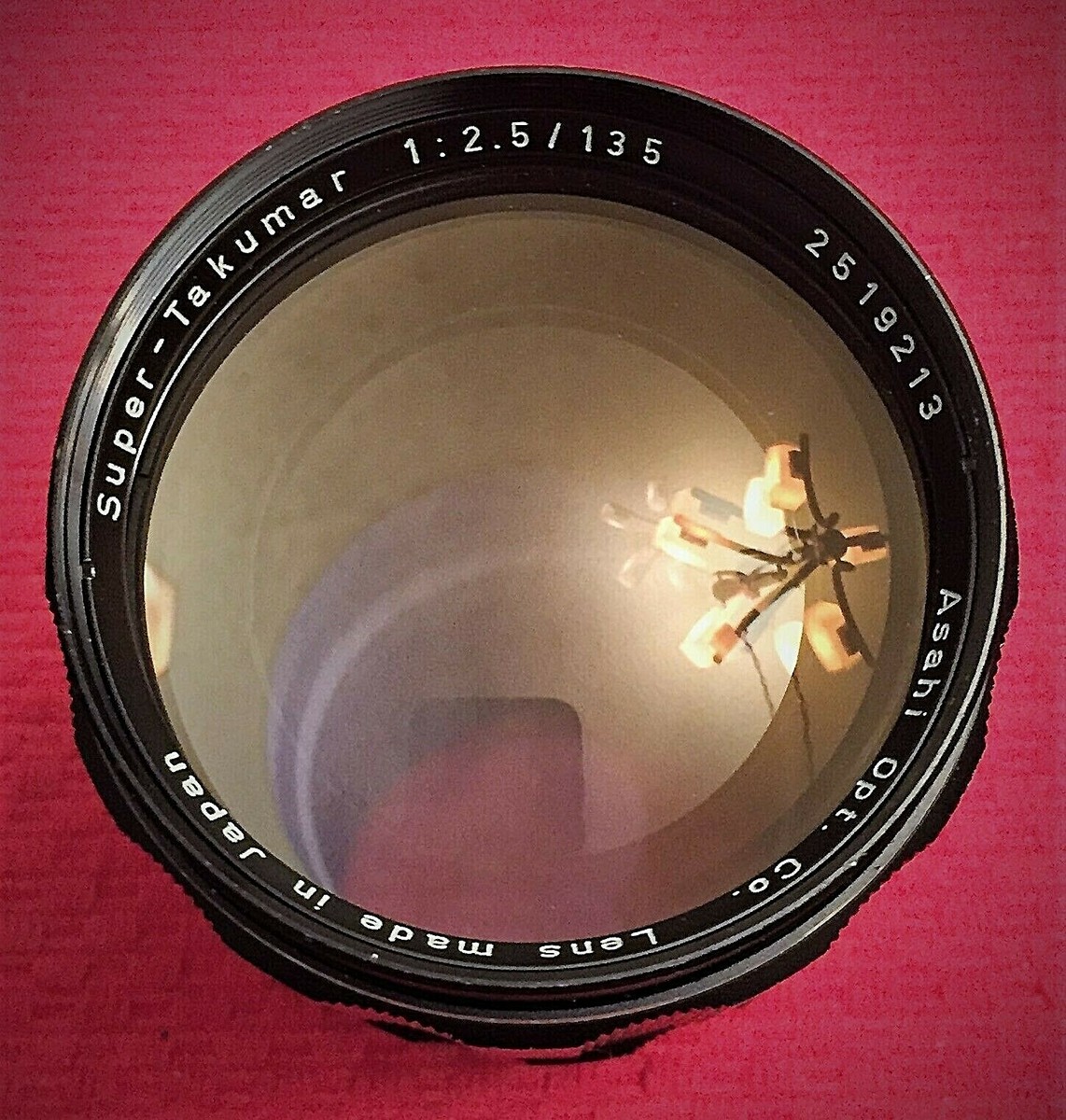 ASAHI F/2.5 135MM SUPER TAKUMAR TELEPHOTO LENS FOR M42 PENTAX