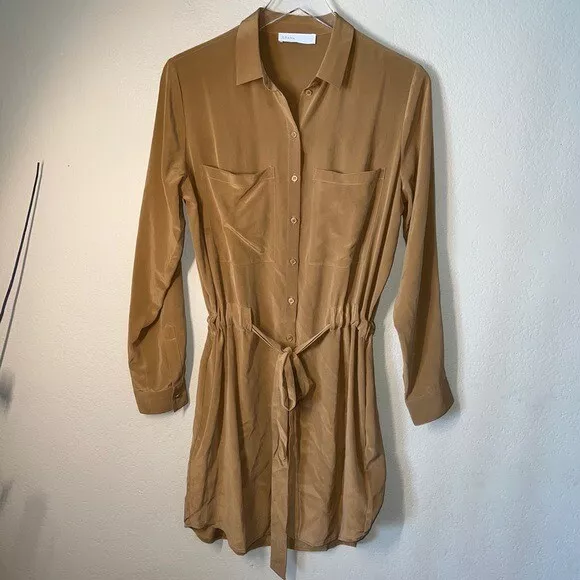 Grana silk sale tee dress