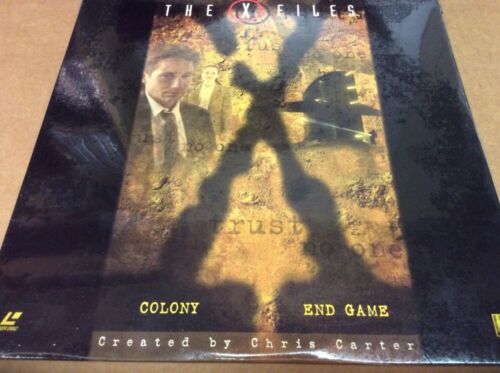 X-Files: Colony/End Game Laserdisc Duchovny Anderson SIGILLATO NUOVO DI ZECCA - Foto 1 di 2