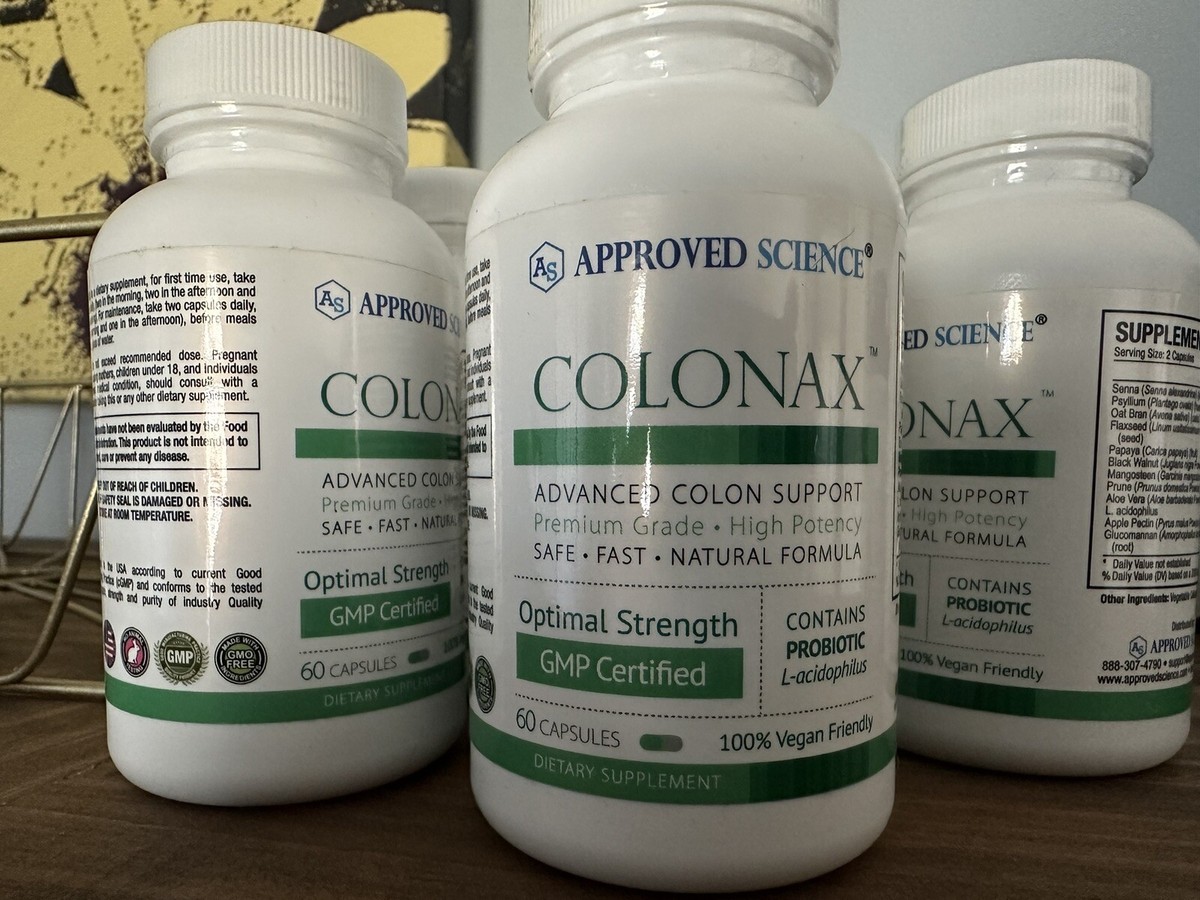 COLONAX -Approved Science -Advanced Colon Support 60 ea | eBay