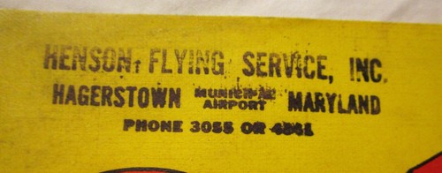 1940/50 Cushman Motor Scooter Sales Pamphlet Henson Flying Service Hagerstown Md - Picture 2 of 6