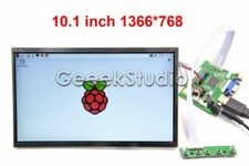 10.1 inch 1366 768 LCD Screen Display module kit for Raspberry Pi 3 / 2 Model B