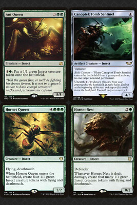 Zask, Skittering Swarmlord Commander Deck Insect Token MTG Magic