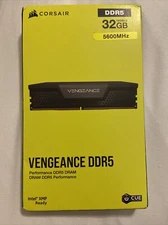 Corsair VENGEANCE 32GB (2x16GB) DDR5 DRAM 5600MHz C36 Memory Kit - In Hand