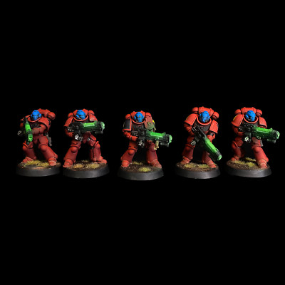 Warhammer 40k painted Blood angels primaris hellblasters