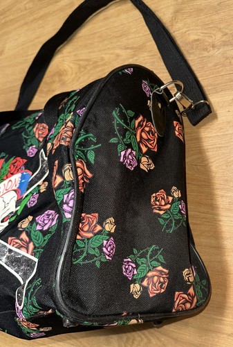 Skull And Roses Carry Duffle Bag Karrie Mate Ed Passion Unbreathable Hardy - 第 4/10 張圖片