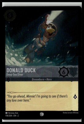 Rise of the Floodborn #178/204 Donald Duck Cold Foil