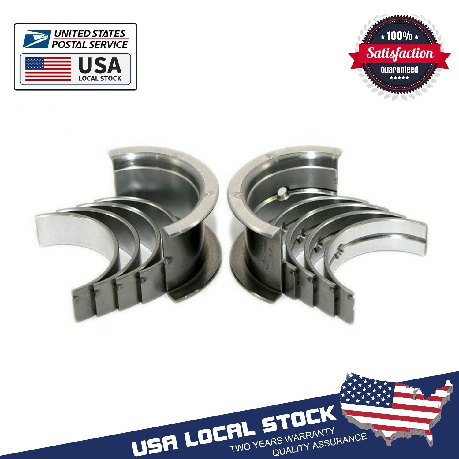 Main Bearings 0.50mm Undersize Fit 8285 Chrysler Mitsubishi Dodge 2.6