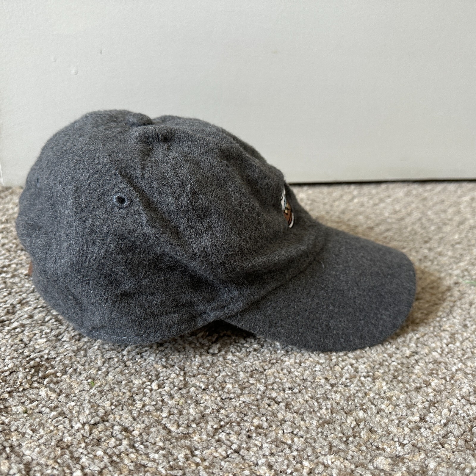 Imperial Bourbon Embroidered Gray Adjustable Wool… - image 5