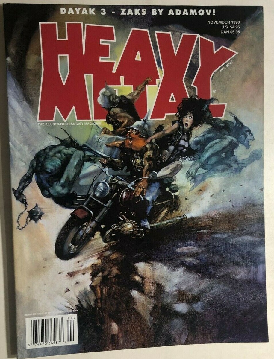 HEAVY METAL Magazine November 1998 | eBay